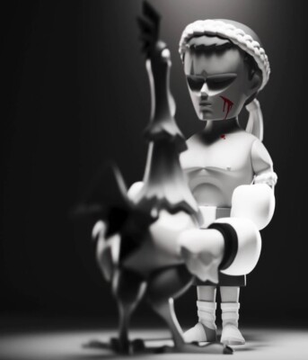 COARSE TOYS JPX PROTECT ME PAIN EDITION VINYL FIGURE VHTF NEW | eBay