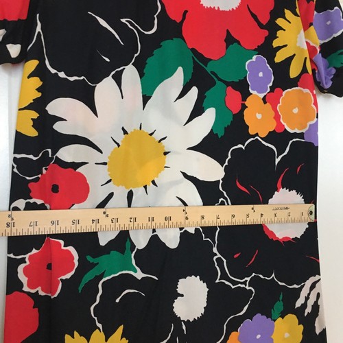 Maxi Vestido Floral Vintage Multicolor Mediano - Imagen 9 de 15