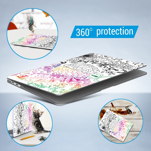 IBENZER Case for MacBook Air 13 15 11 Inch A2681 A3113 A2337 A2941 KeyboardCover - Picture 264 of 372