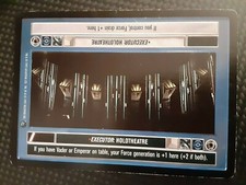 Decipher Star Wars Dagobah CCG RARE BB Lightly Played EXECUTOR: HOLOTHEATRE