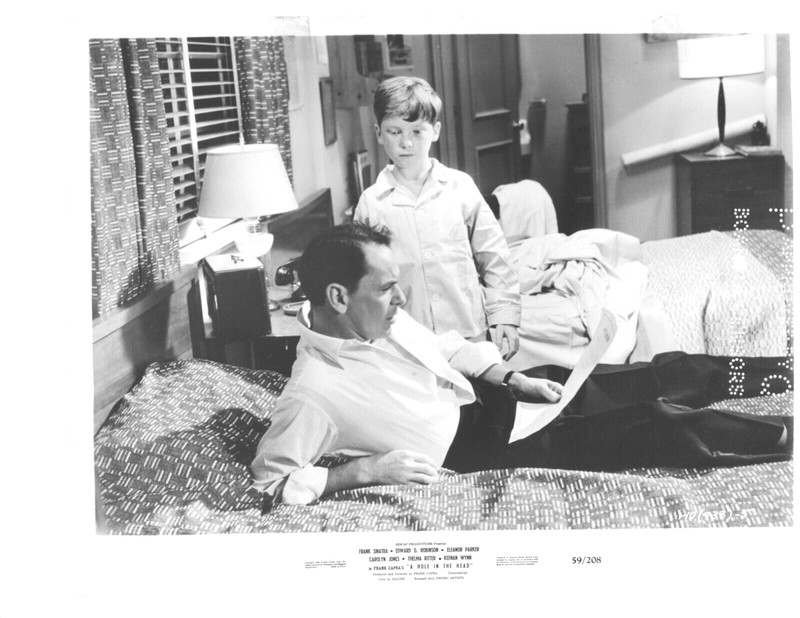 3 Movie Stills Blk & Wht 8x10 A Hole In The Head ,Frank Sinatra