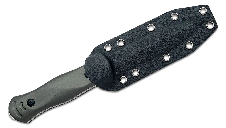 Cuchillo de hoja fija Boker 02RY400 Magnum Alacran 4,53" daga borde liso Foto 4 de 4