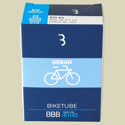 BBB Cycling BTI-83 BikeTube 28  DV 28'' x 1.1/2 Fahrradschlauch