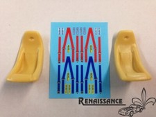 Accessori 1/24 SEDILI COMPETIZIONE ANNI 70 Renaissance 24BAQ2