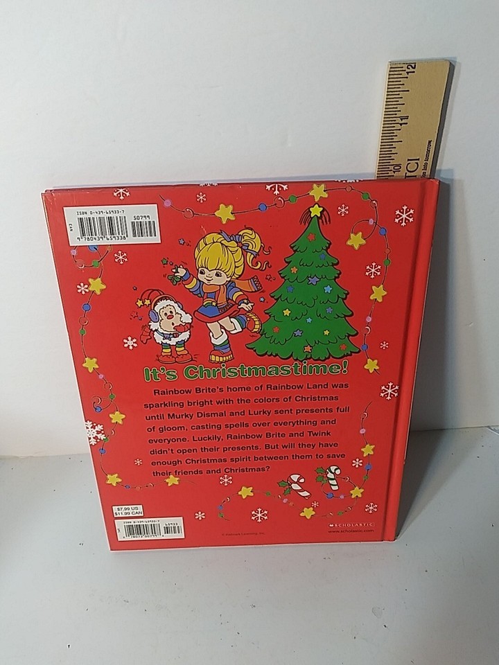 Rainbow Brite Saves Christmas Scholastic Children's Book 2004 Preowned