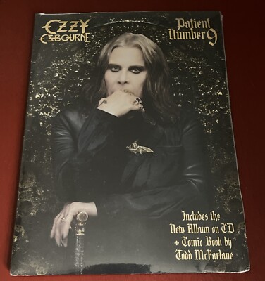 Ozzy Osbourne - SEALED NEW Patient Number 9 CD & Todd Mcfarlane Comic
