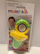 Munchkin Fresh Food Feeder Green/Yellow never opened