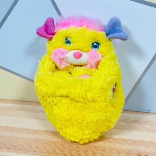 Juguete suave Mattel vintage de peluche amarillo de patatas fritas Popples años 80 - Imagen 9 de 10
