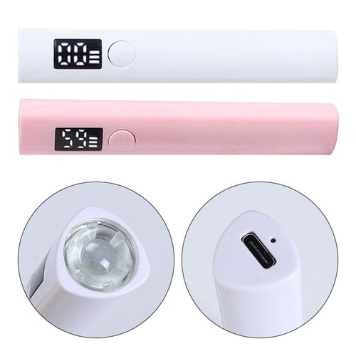 1x Mini LED Nagel Lampe UV LED Licht Tragbar Hand Nagellack Gel Trockner Licht - Bild 8 von 10