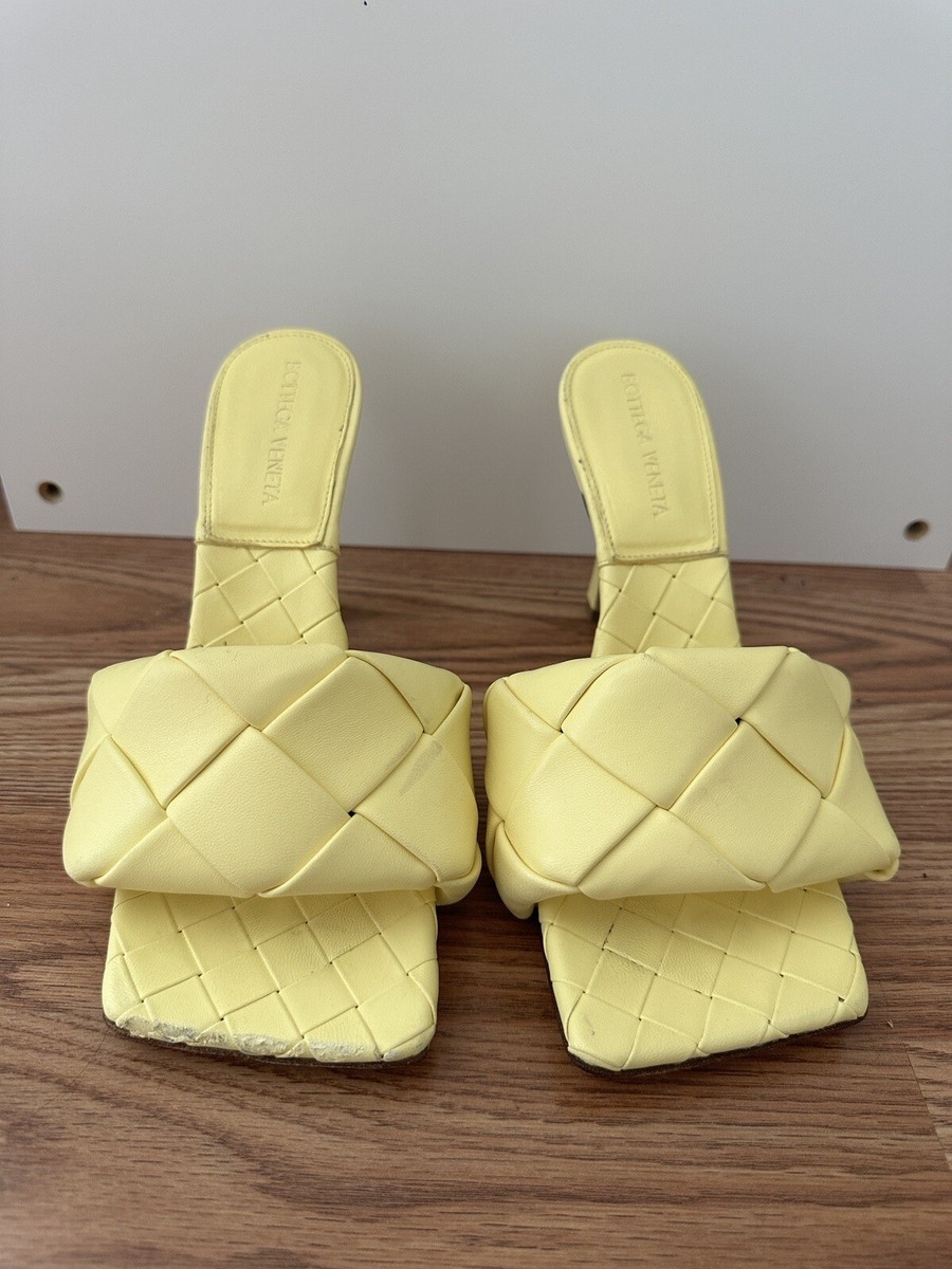 Bottega Veneta lido Mules Heels 36.5 Yellow | eBay Bottega Veneta lido Mules Heels 36.5 Yellow | eBay
