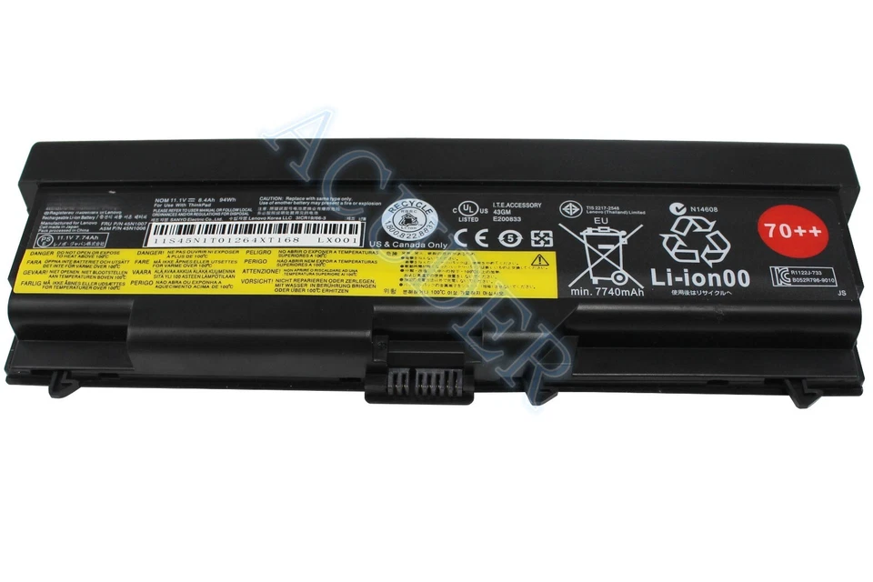 New 70++ 0A36303 T430 Battery ThinkPad W530 L430 T530 L530 42T4235 - Image 3 of 4