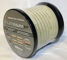 Monster Cable Platinum XP Hi-Perform Speaker Wire 50ft NAVAJO WHITE OFC