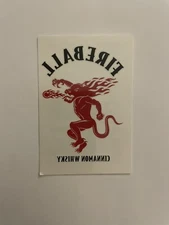 Fireball Temporary Tattoo