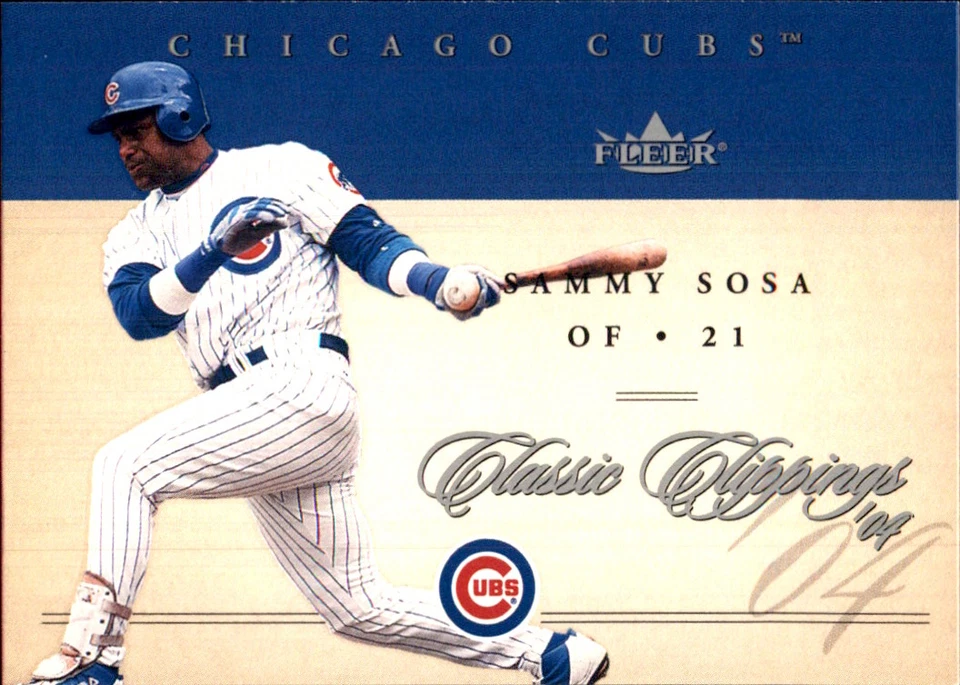 2004 Fleer Classic Clippings ⚾ 🧢YOU PICK MLB Baseball Cards ⚾ 🧢Stars INSERTS - Image 3 of 4