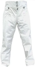 Reproduction Revolutionary War Era Trousers for Reenactors - WHITE