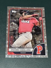 2023 Topps World Baseball Classic Erasmo Caballero CRACKED ICE /99
