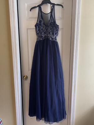 green emerald velvet dress La Femme 30168 Prom Dress - Emerald main image 0