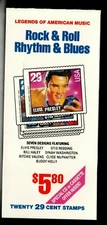 Scott BK204 29¢ Rock & Roll Booklet MNH Free shipping in USA!