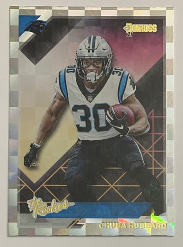 Inserto 2021 Panini Donruss The Rookies Chuba Hubbard Carolina Panthers #TR-CHU! - Foto 1 di 2
