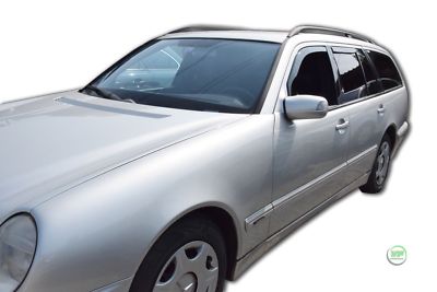 Windabweiser HEKO Passend Für Mercedes E W210 1995-2002 5-Türer Kombi 4-Tlg