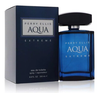 Aqua Extreme Perry Ellis Men 6.7 6.8 oz 200 ml Eau De Toilette Spray New in Box