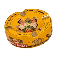 Arturo Fuente Ceramic Cigar Ashtray -  OXO - Yellow