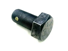 (2) 3/4-16 X 1-1/2 Hex Cap Screw Bolt Grade 8 Nylon Locking Pellet Patch 3/4x1.5