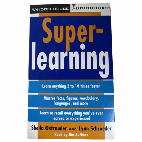 Super Learning by Sheila Ostrander and Lynn Schroeder Abridged Audo Cassette - Picture 1 of 6