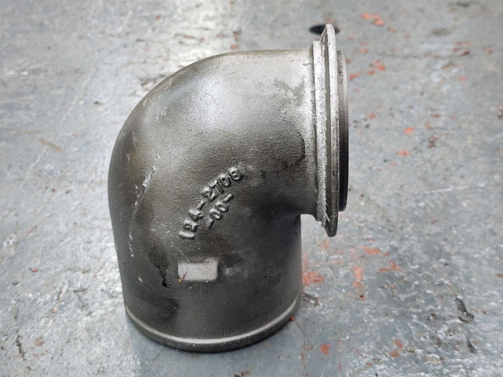 Caterpillar C10/ C12 Engine Turbo Air Intake Elbow Part # 1242708 