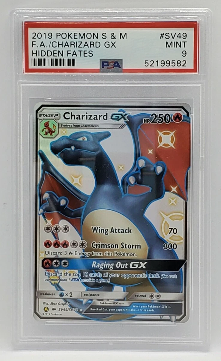 Preços baixos em Charizard GX SV49/SV94 Hidden Fates: Shiny Vault