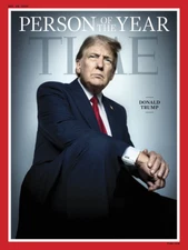 Donald Trump Time Magazine cover 47th President Metal Fridge Magnet 3x4 7266