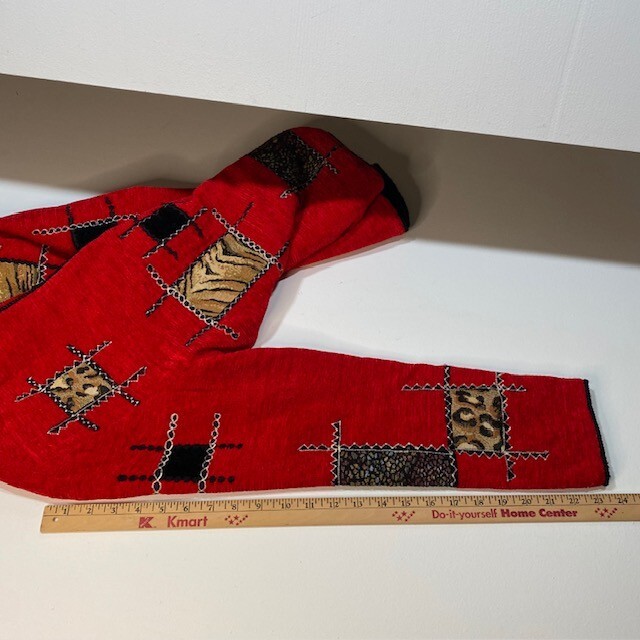 Patchwork Embroidered Button Loop Jacket Blazer A… - image 11