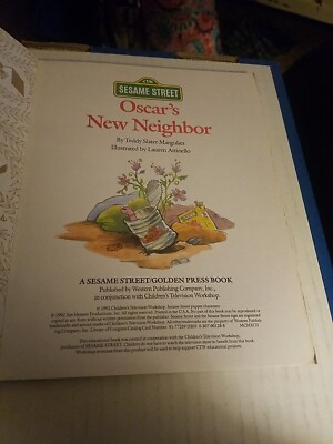 洋書 Little Golden Book Oscar's New Neighbor Oscar's New Neighbor Little Golden Book | eBay