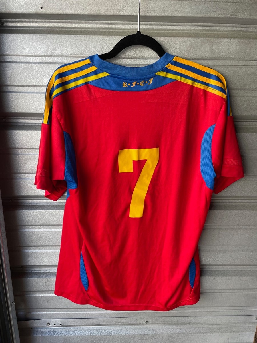 2010 Spain FIFA World Cup Champions Jersey National Futbol David