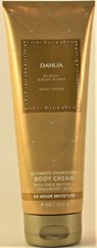 Bath  Body Works DAHLIA Body Cream Lotion Moisturizer 8oz