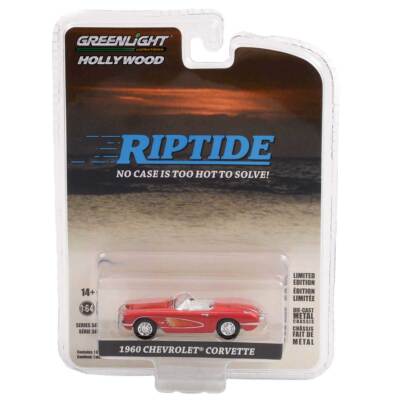 From Greenlight Hollywood Series 34: ''Riptide'' 1960 Chevy Corvette 1/64 Scale