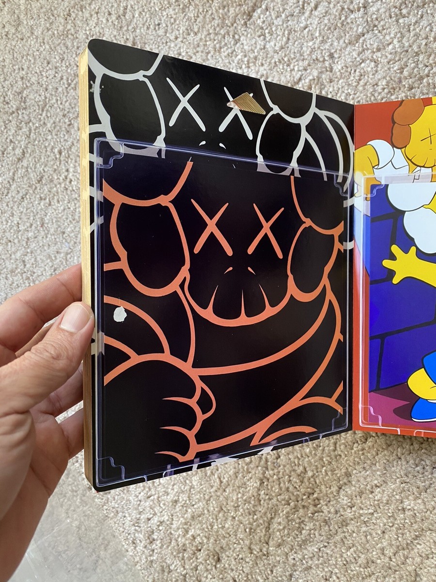 Kaws C10 The Paintings Of Kaws Hardcover Book Authentic Kimpsons