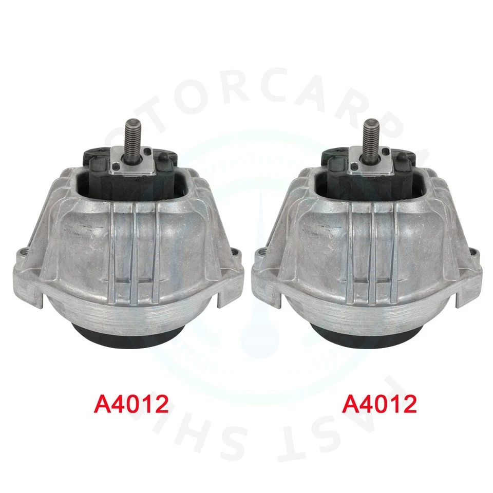 2x Montaje de motor delantero L & R para BMW 335i xDrive 2009-2013 EM5886 A4012 Foto 4 de 4