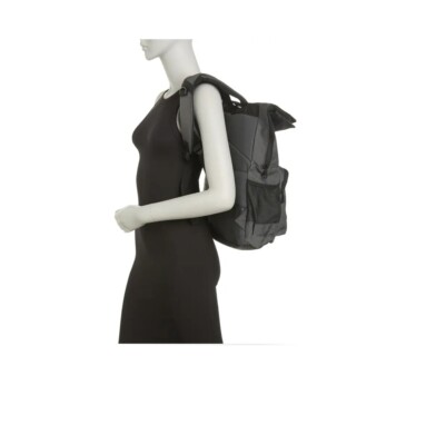 Duchamp Lightweight Gray Foldover Backpack Duchamp Foldover Rubberized Backpack | Nordstromrack main image 3