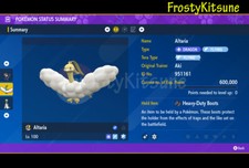 6IV Altaria / Swablu Shiny  Non-Shiny Pokemon Scarlet  Violet