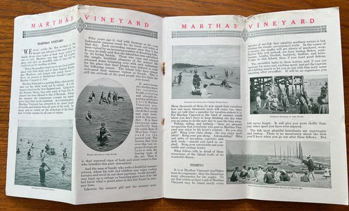 Antique 1913 New York New Haven & Hartford Railroad Martha’s Vineyard Booklet - Picture 6 of 17