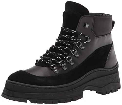 Ted Baker Men's Westonn Hiking Style Boots Black UK 9 EUR 43 USA 10