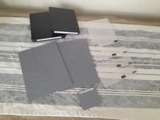 Lot 9 STAMPIN' UP SIZZIX BIG SHOT DIES,EMBOSSING PLATES  FOLDERS BORDERS