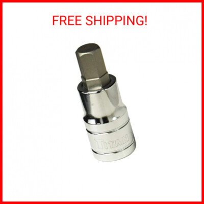 NEW Titan 15611 1/2-Inch Drive x 11mm Hex Bit Socket