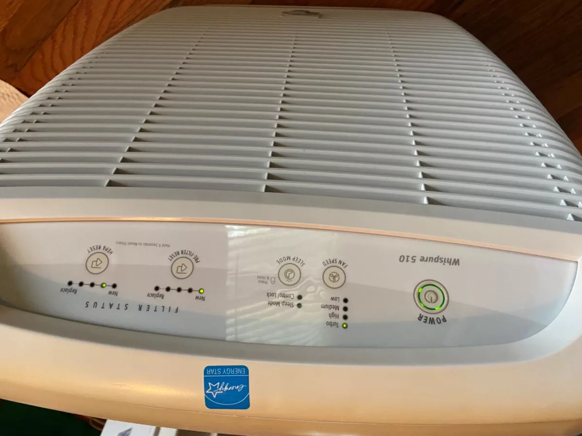 Whirlpool Gold Whispure 510 Air Purifier works great includes new air filter