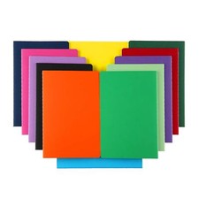12 PCS Colorful Blank Notebook Journals Bulk 60 Pages 5.5 x8.3 inch A5 Unline...