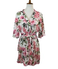 Show Me Your Mumu One Size Short Brie Garden of Blooms Floral Kimono Robe