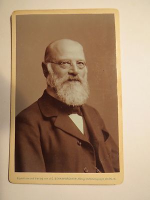 Berlin - 1903 - Otto Pfleiderer - Professor Theologie - Universität / CDV