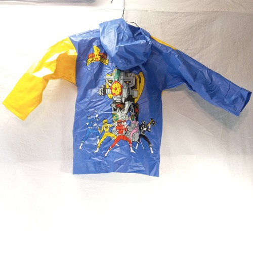 Power Rangers Rain Jacket Vintage High Point Accessories Boys Size 4 As Is - Picture 7 of 10
