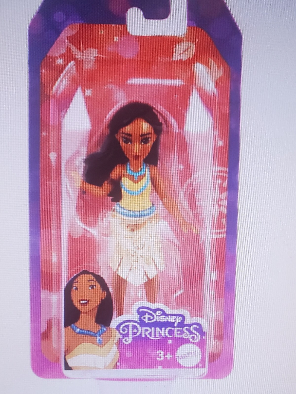 Yellow Pocahontas Disney Princess Doll Toy Figure for Kids